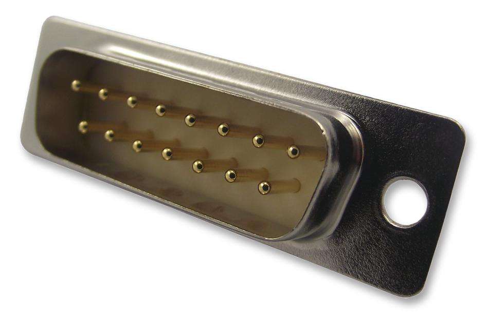 Norcomp (172-E15-103R001) D Sub Connector, Plug, 15 Contacts