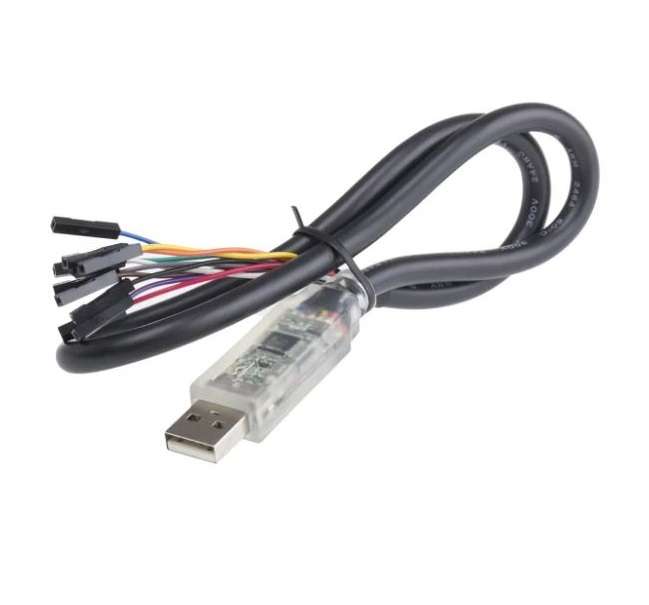 Ftdi (C232HD-DDHSP-0) Cable, USB to UART, 0.25A/3.3V Output, 1.8m
