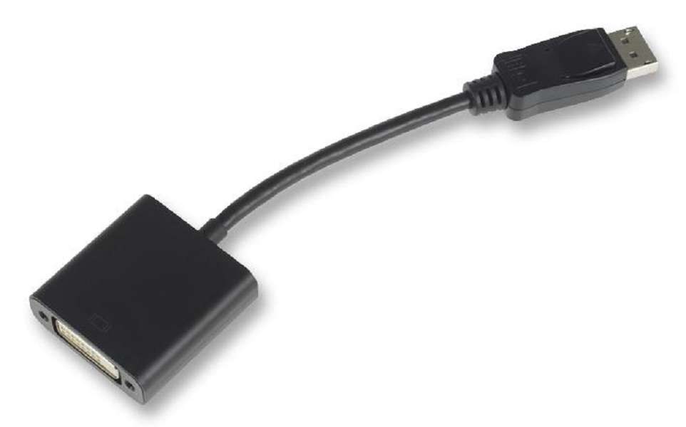 Clever Little Box (CVT01-04CA0203) DisplayPort Plug, 100 mm, Black