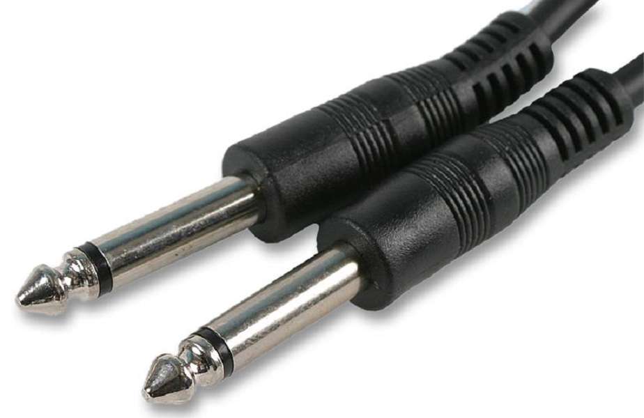 Pro Signal (JR8015-3M) 6.35mm (1/4") Mono Jack Plug