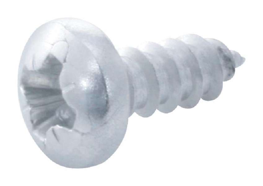 TR Fastenings (N60.375 PRA2ABS100-) Screw, Self-Tapping, No.6, 9.5 mm