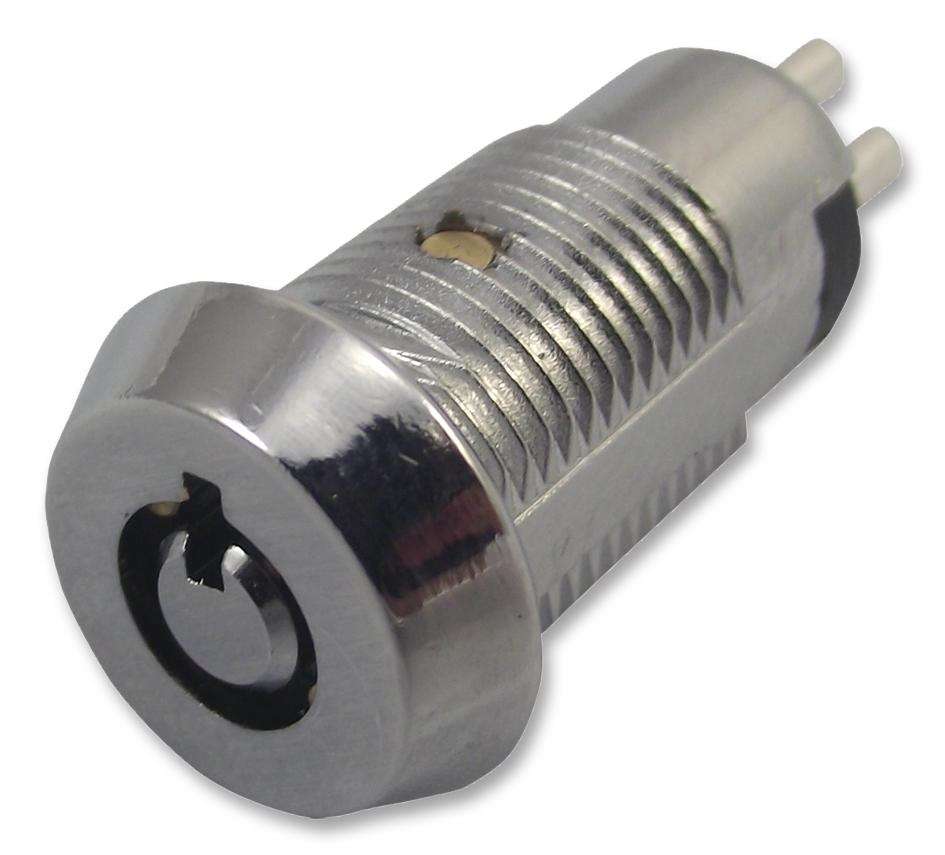 Multicomp Pro (S116-1) Keylock Switch, On-On, SPDT, 2 Position, 1 A