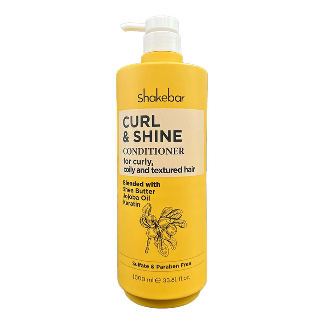 Shakebar Curl & Shine Conditioner 1L - for Curly and Coily Hair