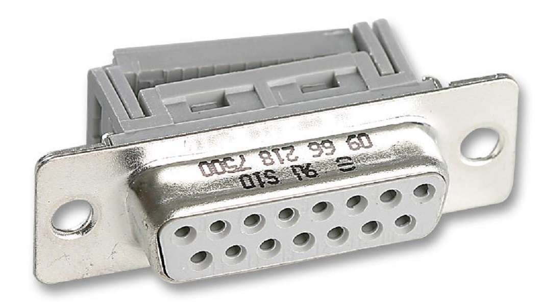 Harting (09 66 118 7500.) D Sub Connector, Receptacle, 9 Contacts,