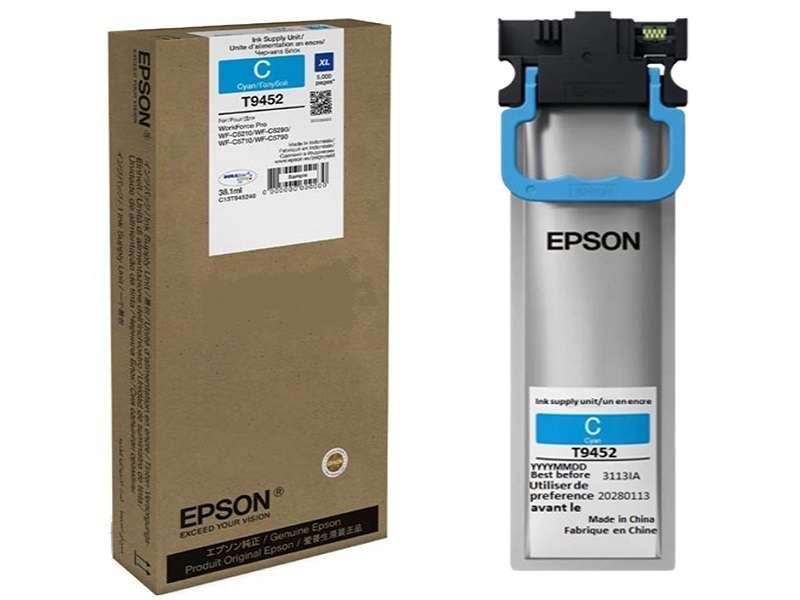 EPSON Ink Bag XL Cyan  for WF-C5290 / WF-C5790