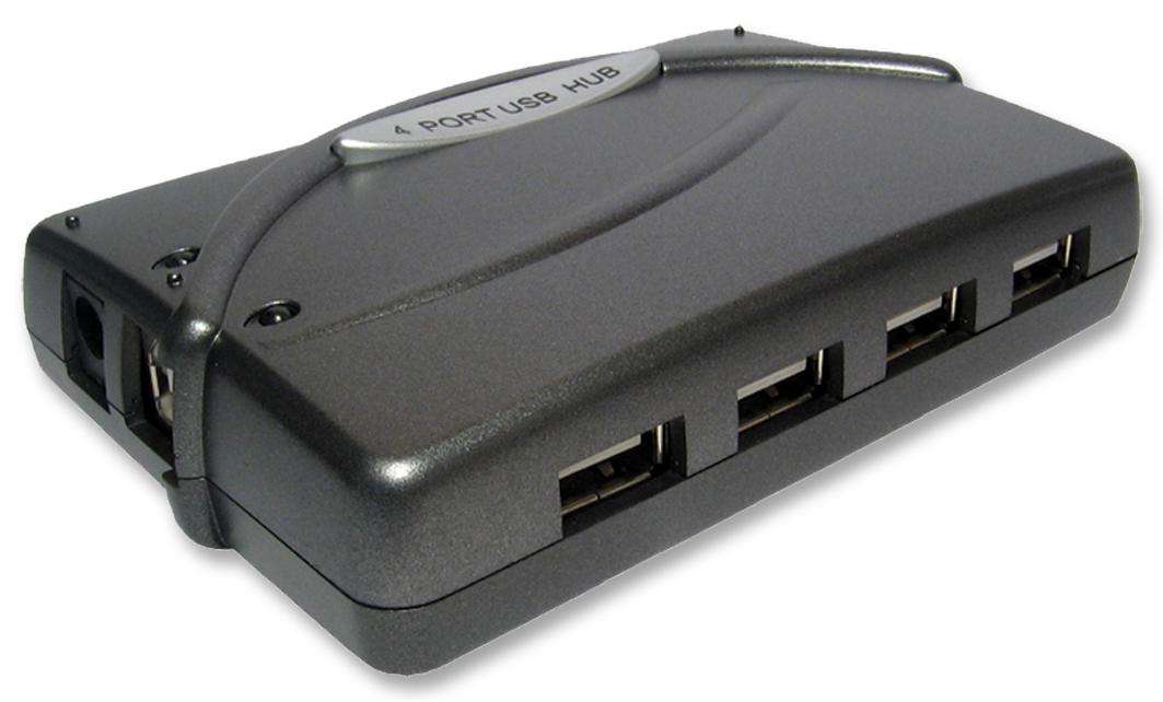 Newlink (NLUSB2-222) 4 Port USB 2.0 Powered Hub