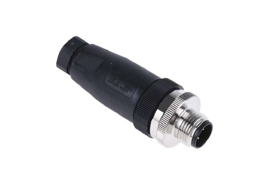 TE Connectivity (T4111001051-000) Sensor Connector, PG7/4-6mm, M12, Male