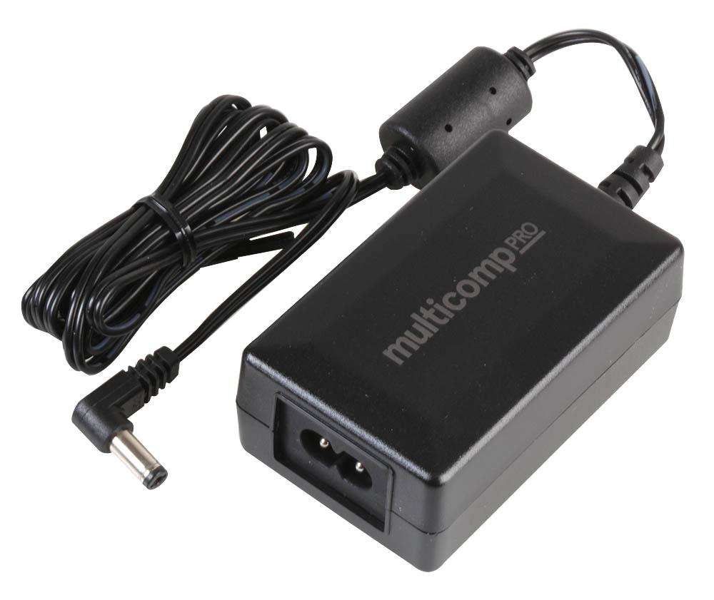 Multicomp Pro (MP001994) AC/DC Power Supply, 1 Output, 18 W, 12 VDC, 1.5 A