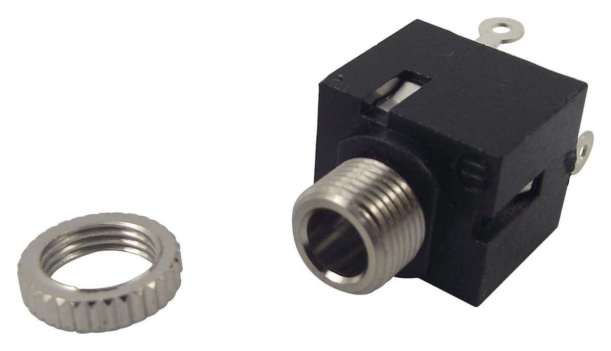 Lumberg (1502 03) Phone Audio Connector, 2 Contacts, Jack, 3.5 mm