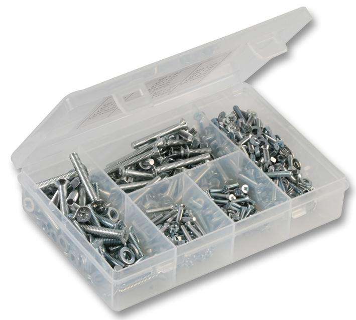 Duratool (D01615) Set Screw & Nut Set, Steel, Bright Zinc Plated