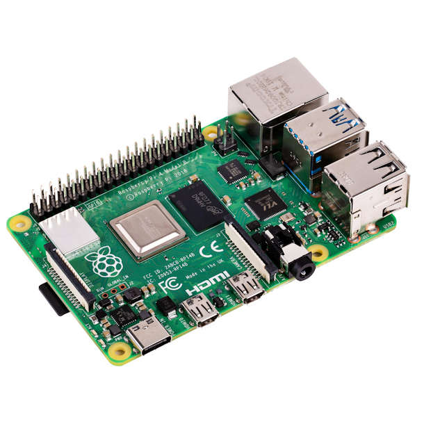 Raspberry Pi 4 Model B - 8GB, Single Board Computer