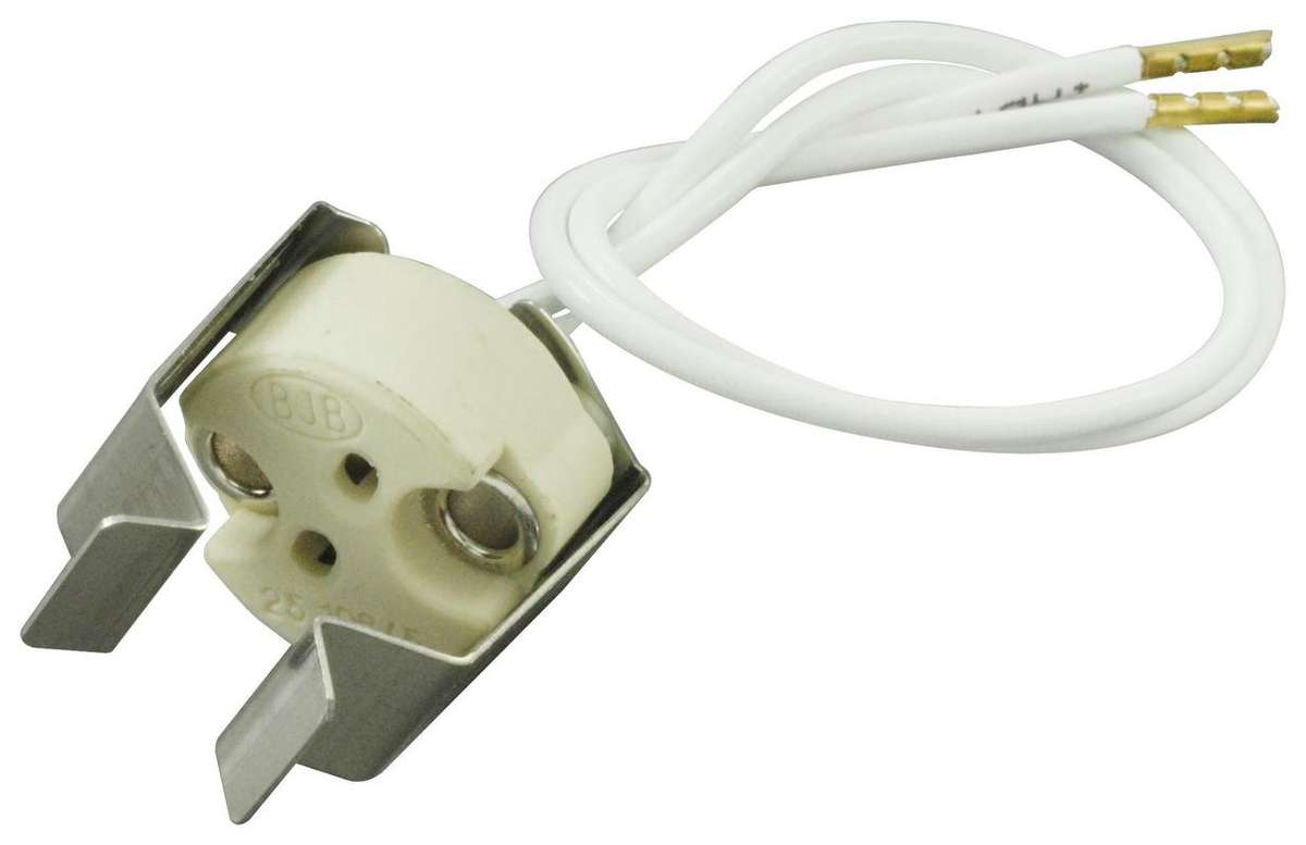 Lamp Holder, GU-5.3, Dichroic, 10A, 50V,PTFE Cable,Pro Elec