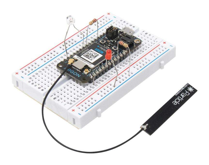 Development Kit Argon, Wi-Fi, Bluetooth, particle