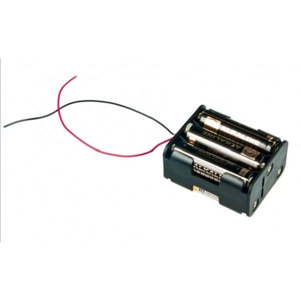 DFRobot, 6xAA Battery Holder(double layer)