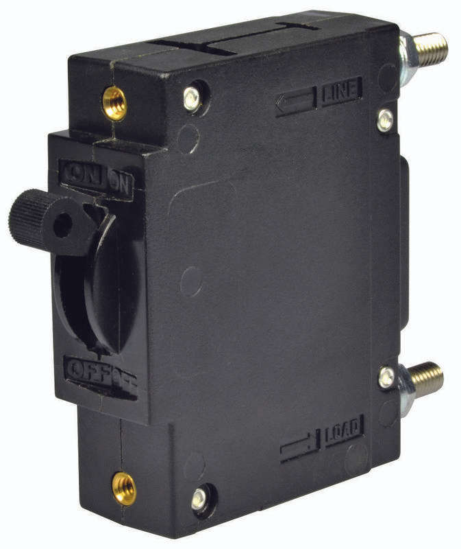 TE Connectivity, Circuit Breaker, Hydromagnetic, 1P, 277V, 50A