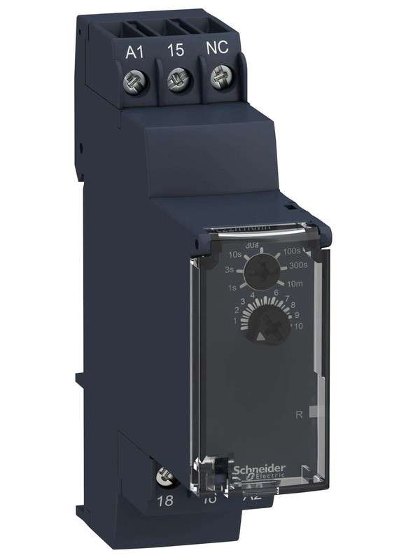 Schnieder, Time Delay Relay, 0.05 s, 10 min, Zelio Time RE22, SPDT, 5 A