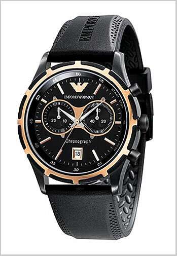 **R4899** Emporio Armani ( Chronograph )  Exclusive Model [ Sports Style ]  Don't Miss! - InStock