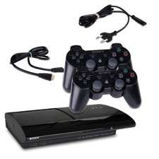 PS3 Super Slim 320Gb Pre-Owned + 6 Games