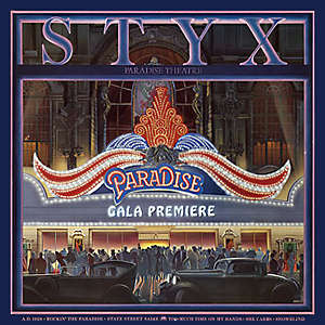 Styx Serpant and Paradise Theatre LPs