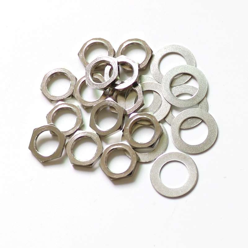 Potentiometer Nut and Washer M7 (for mini pots)