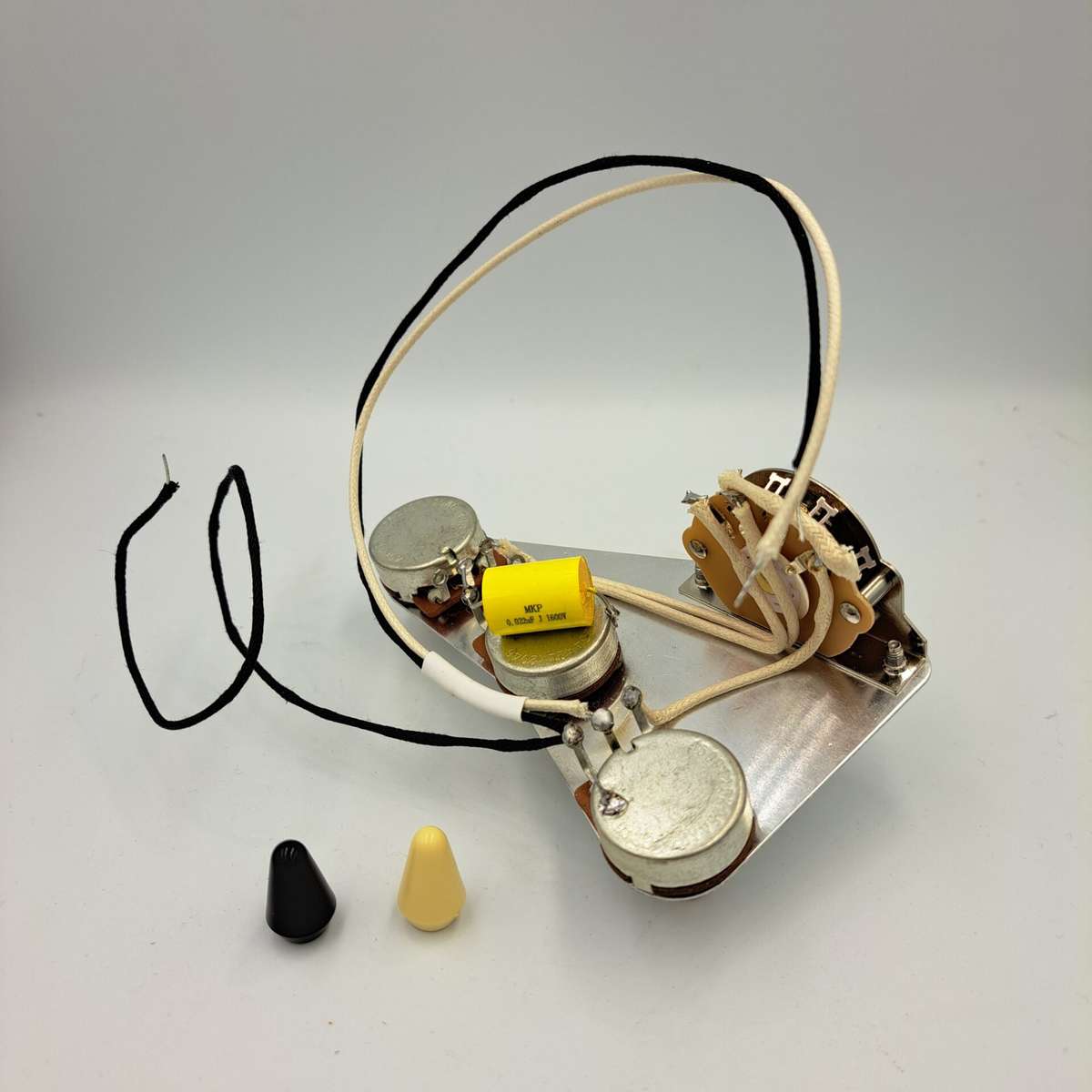 S/S/S Prewired Electronic Assembly for Stratocaster Guitars USA Layout - Solder-in