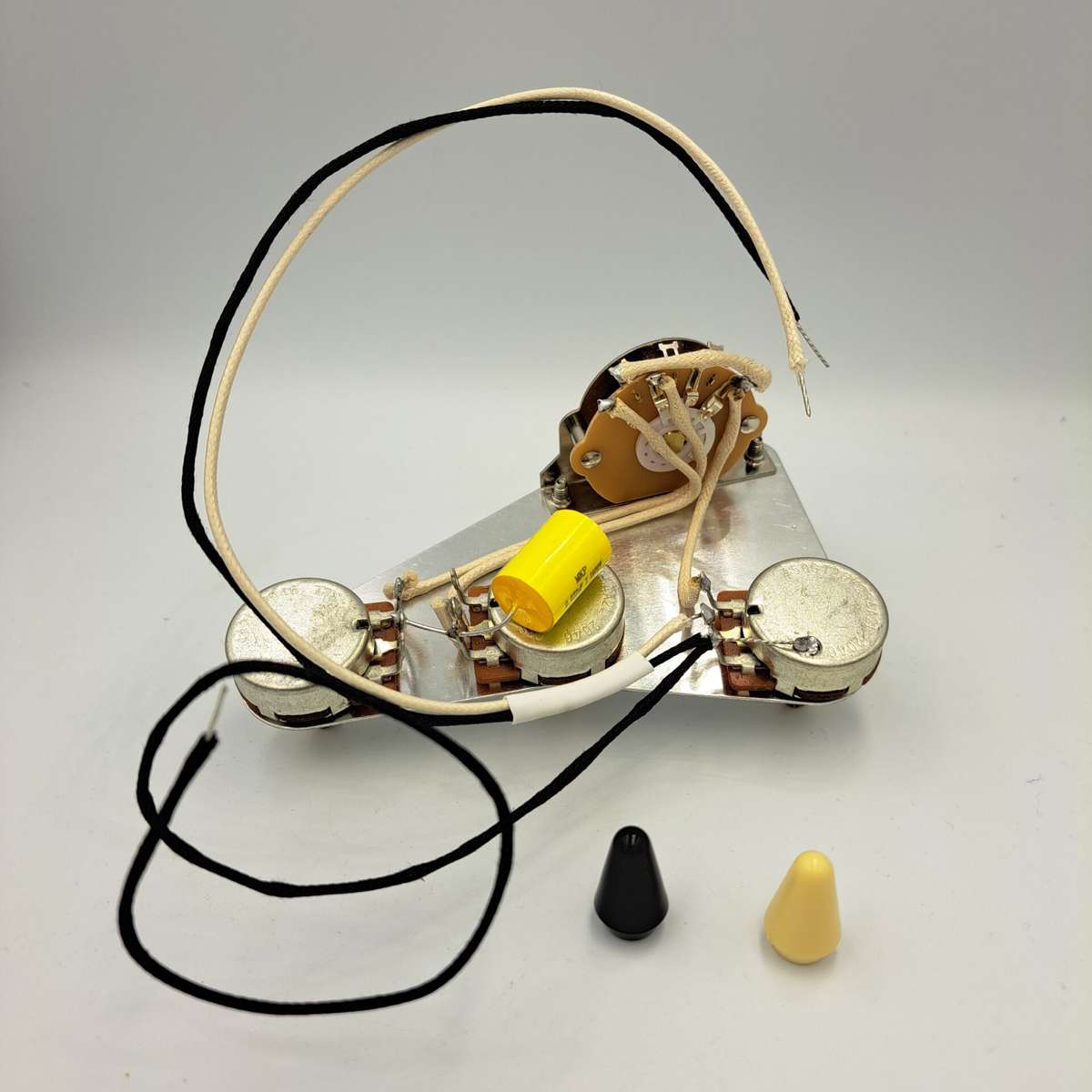 S/S/S Prewired Electronic Assembly for Stratocaster Guitars USA Layout - Solder-in