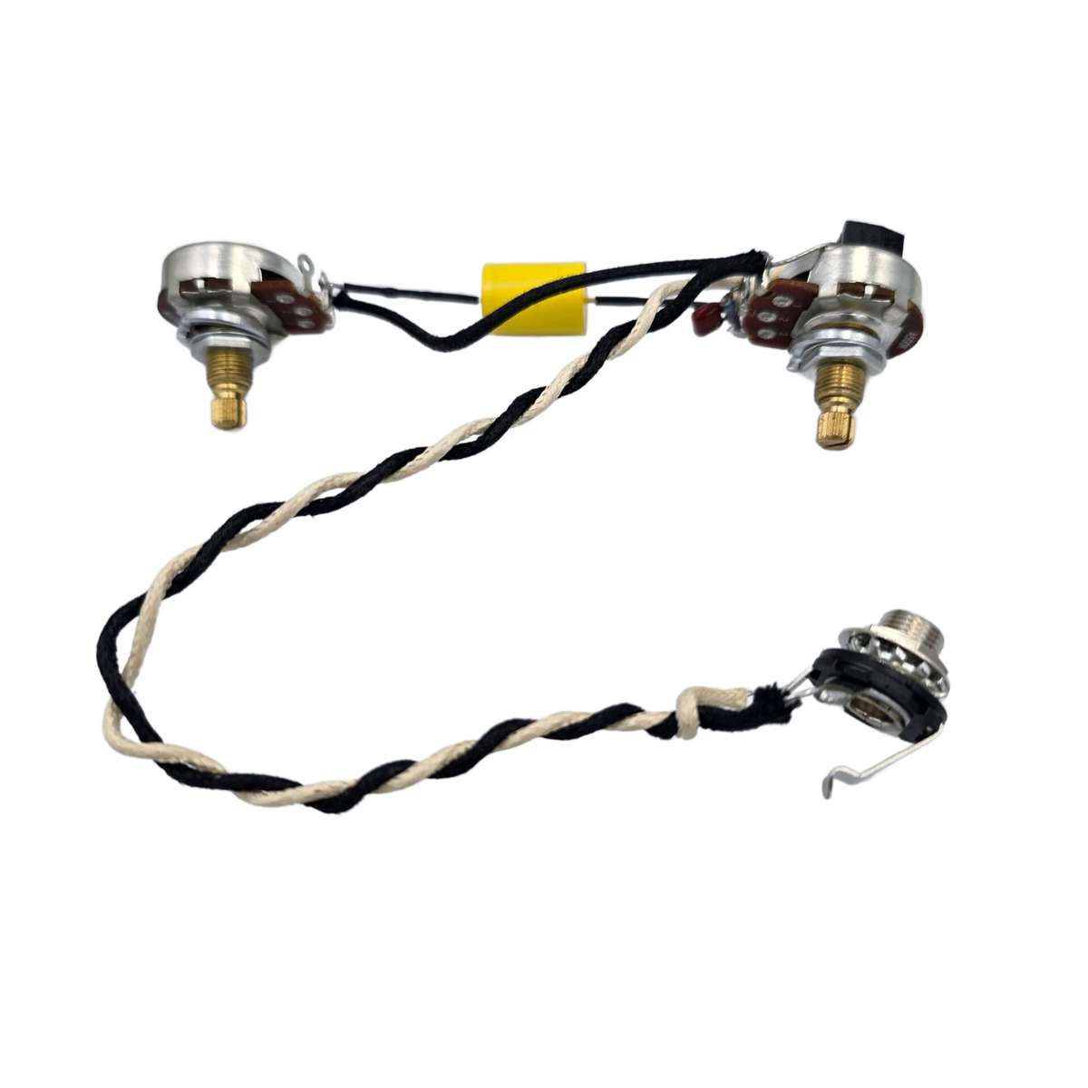 Solderless Pre-wired Electronics for Les Paul, SG or similar with 1V1T without Switch