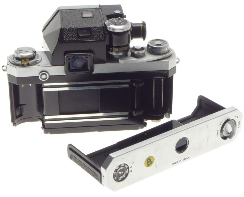 Chrome nikon f 35mm film slr camera photomic meter nikkor-h 1:2 f=50mm kogaku lens - Nikon