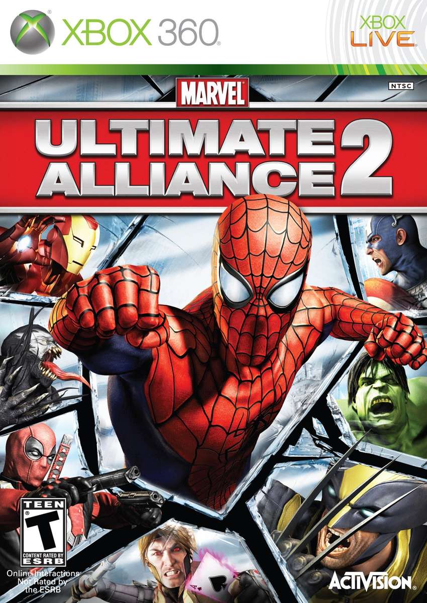 XBOX 360 Marvel Ultimate Alliance 2