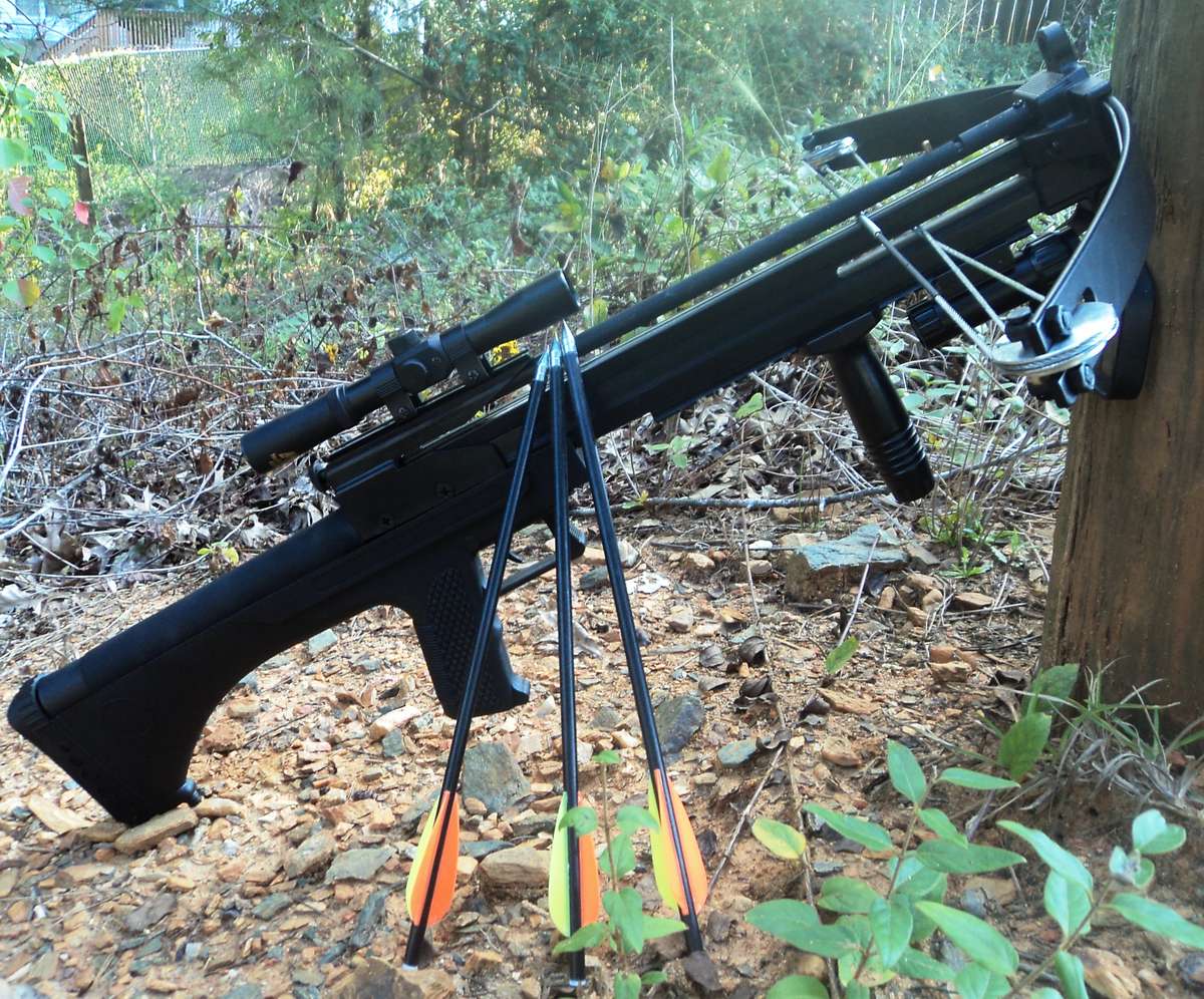 150 lbs STALKER TACTICAL Multifunctional Compound Cannonbolt Crossbow