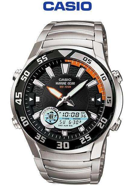 Casio 100M Marine Gear Watch (AMW-710D-1AVDF) - Casio