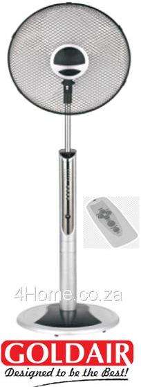 Goldair 40cm Pedestal Fan With Remote (GRSF-40) - NW Summer