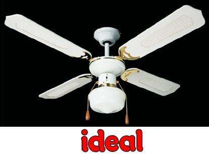 Ideal 105 cm - 1 Light - Decorative Ceiling Fan (42 099A) - NW-SUM