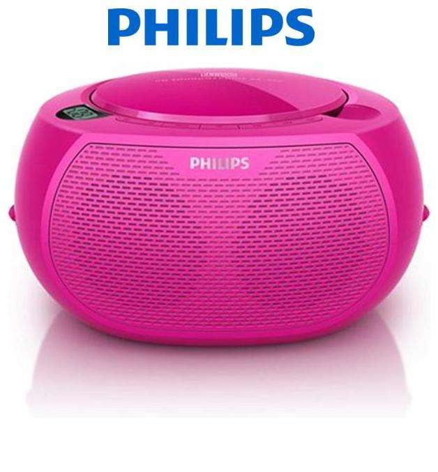 Philips CD Soundmachine AZ100C Pink (AZ100C/12) - ACT