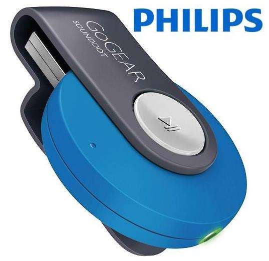 Philips GoGEAR MP3 player Blue SoundDot 2GB (SA4DOT02BN/12) - ACT