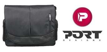 Port Designs Oxford messenger 15'6" laptop bag - Black (160062) - ACT