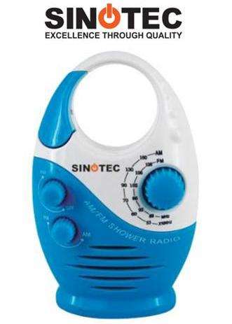 Sinotec AM/FM Shower Radio (PR-950) - Sinotec