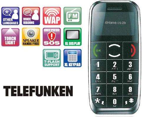 TELEFUNKEN MOBILE PHONE (TCP-006) - NW-HT