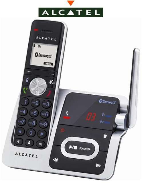 Alcatel XP1050 Black Cordless Phone (XP1050) - Stingray