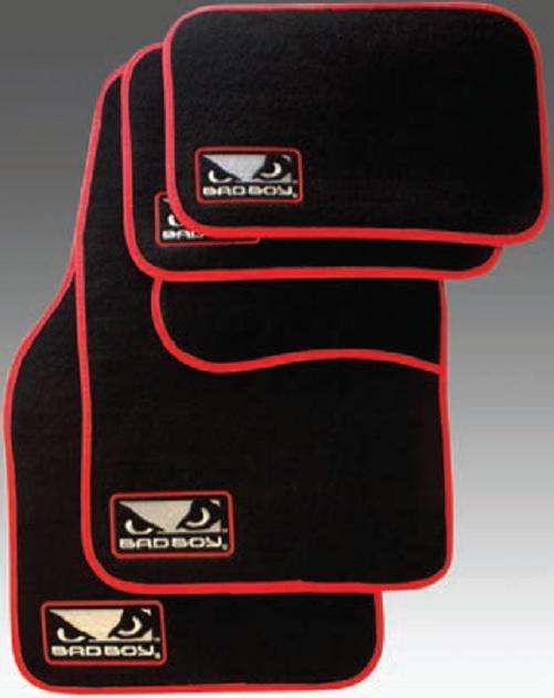 Bad Boy 4pce Mat Set Red/Blk (ZCBBMS01) - Stingray