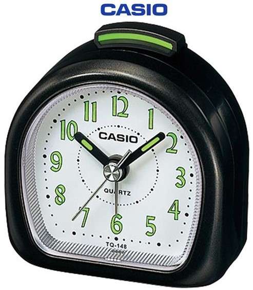 Casio Table Analog Alarm Clock (TQ-148-1DF) - Casio