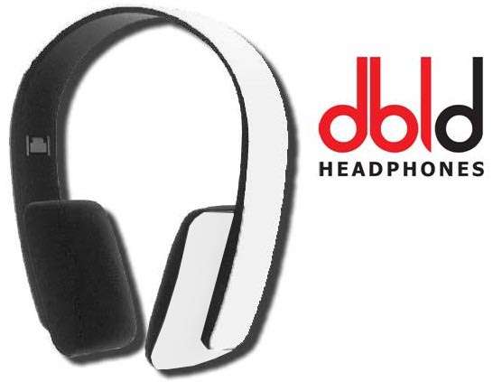 dbld Cordless BlueTooth Headphones - White (DD-972BTW) - NW