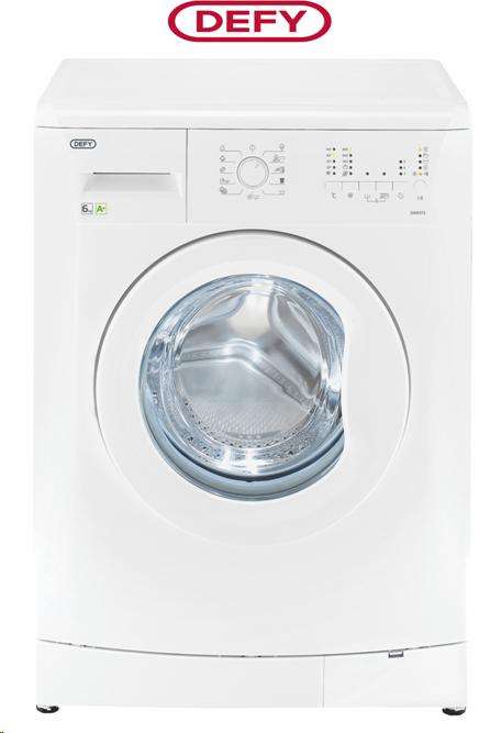 Defy 6KG Front Loader Automatic Washing Machine - White (DAW373) - Defy New