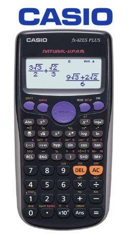Casio Scientific Calculator,Textbook Display (Fx-82Esplus-Bk-W) - Casio 201