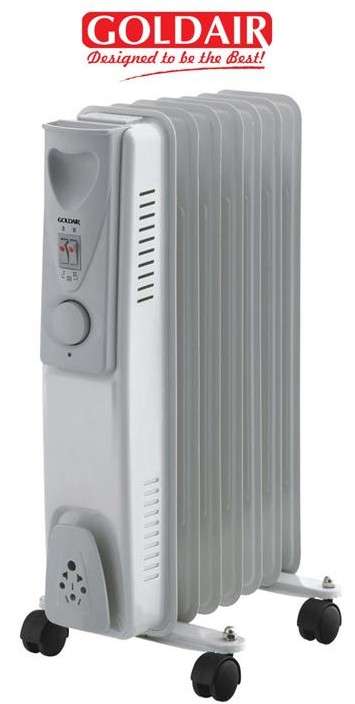 Goldair 7 Fin Oil Heater (GSOR-7) - NW Winter