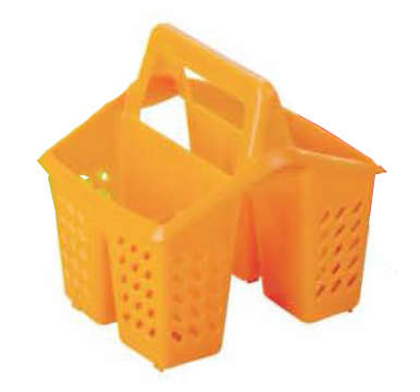 Kaleido Cutlery Holder with Handle- Orange (3539OR) - NW UNK