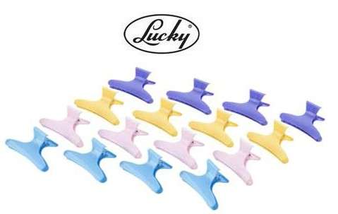 Lucky Plastic Hair Clips (2202) - CHW