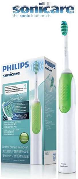 Philips Sonicare PowerUp Rechargable Electric Toothbrush (HX3110/00) - Philips