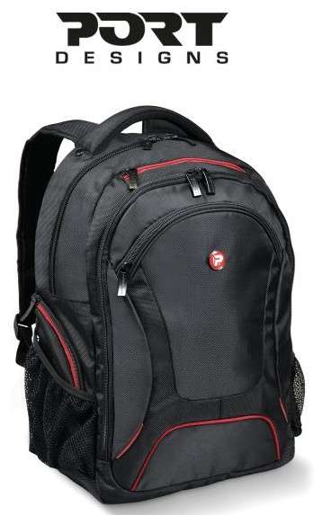 Port Designs Courchevel 17'3" laptop backpack - Black (160511) - ACT