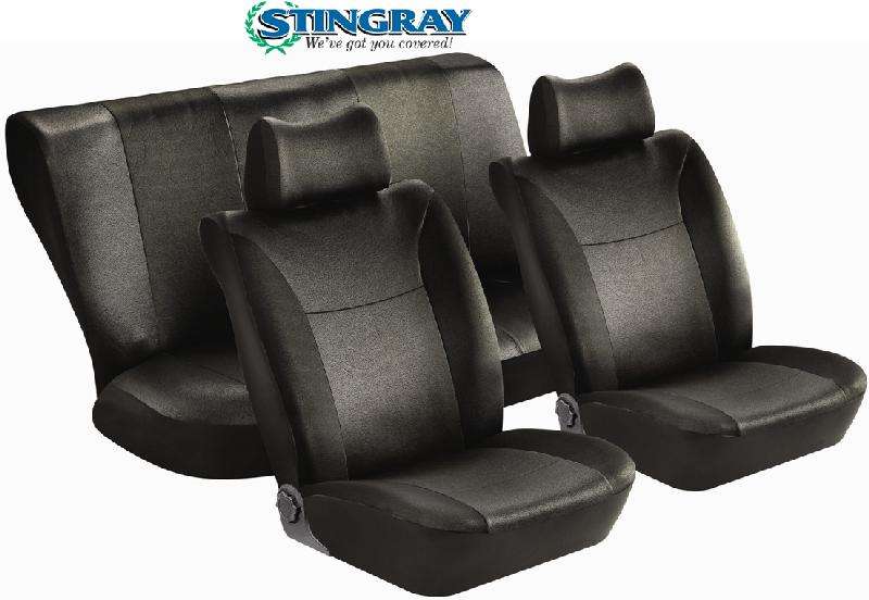 Rally Car Seat Covers Black/Black (ZSRALSA80BKBK) - Stingray